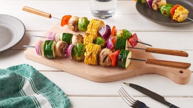 Brochette de légumes grillés
