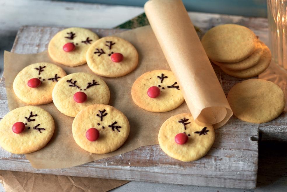 Biscuits rennes de Noël