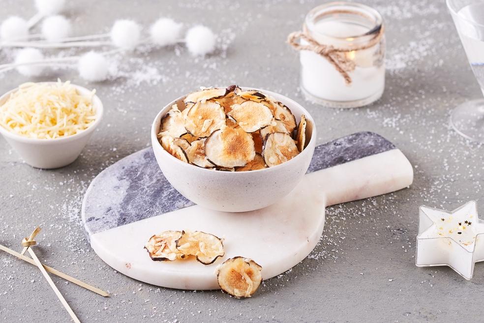 Chips de topinambour au Comté