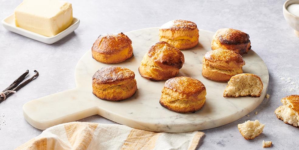 Scones à la vanille
