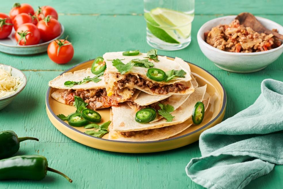 Quesadillas au bœuf