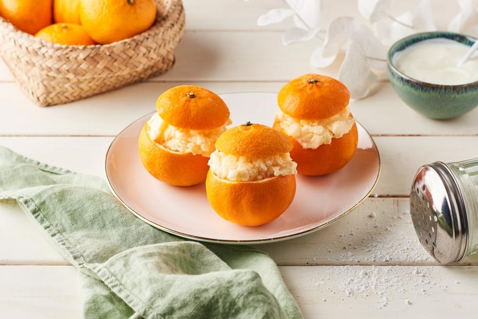 Clémentines givrées