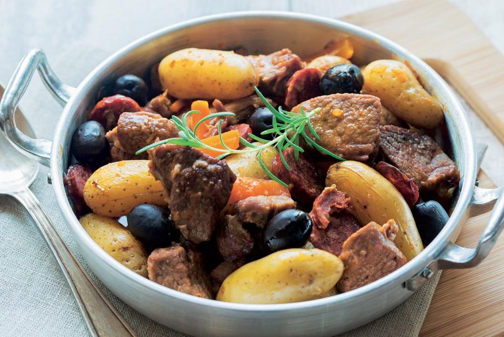 Gigot d’agneau à l’étouffée façon ibérique
