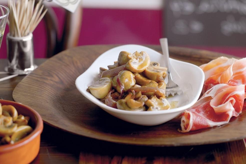 Champignons marinés à l’espagnole