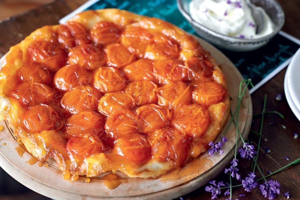 Tarte Tatin aux abricots