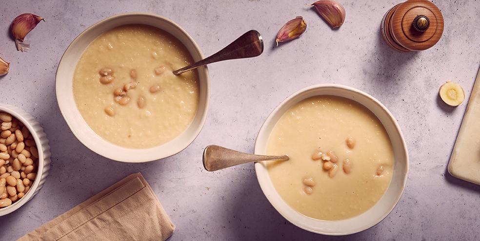 Velouté haricots blancs et panais