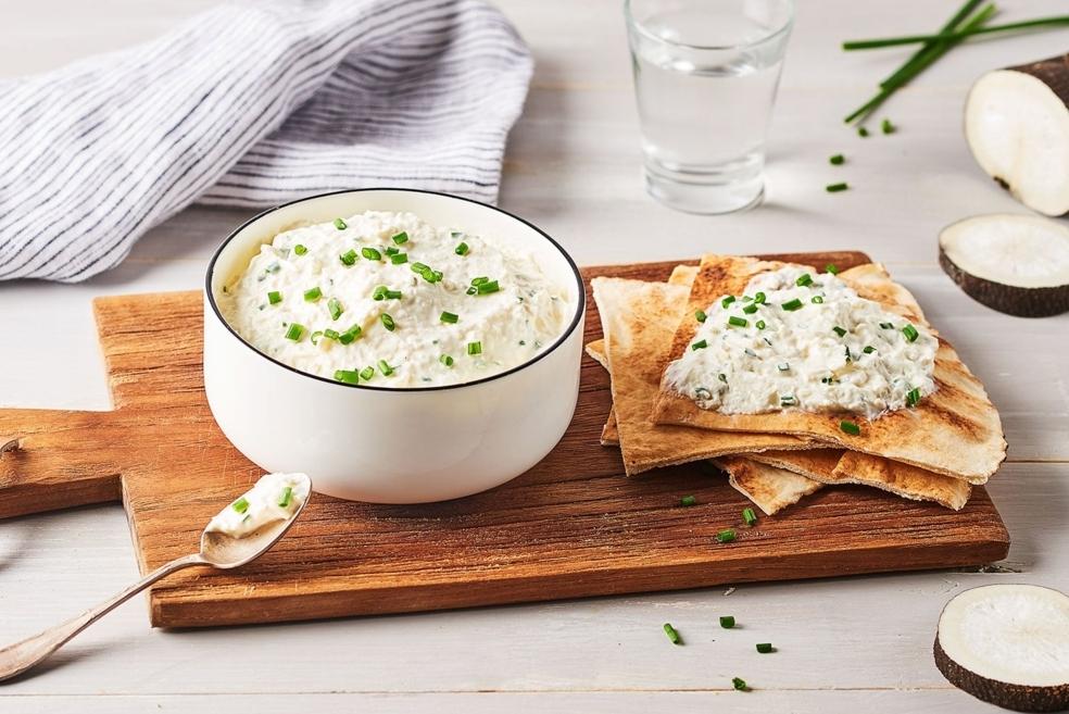 Tzatziki de radis noir