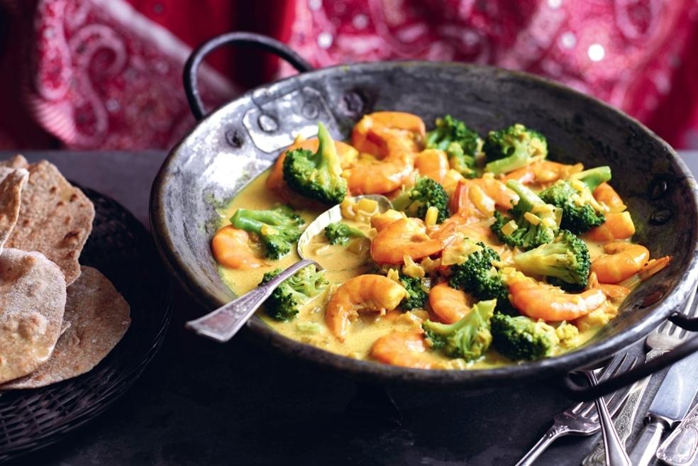 Curry de crevettes à la coco