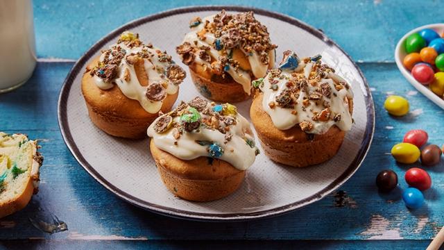 Muffins aux M&M's