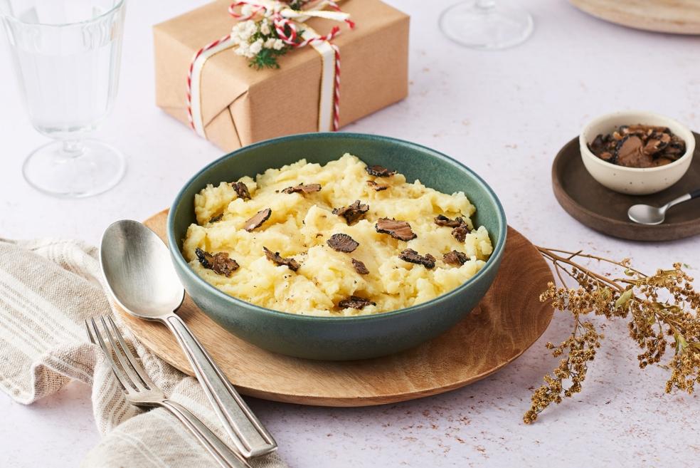 Ecrasé de pommes de terre aux truffes