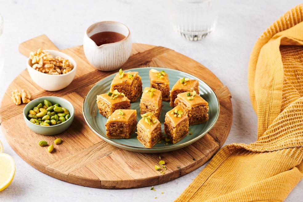 Baklawa aux fruits secs