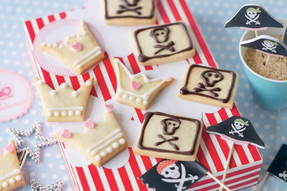 Biscuits princesse et pirate