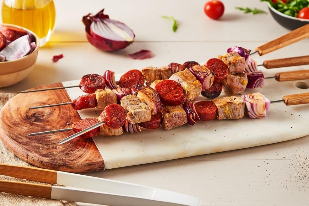 Brochettes de porc