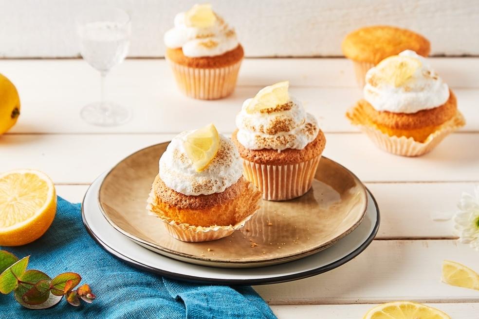 Cupcakes au citron meringué