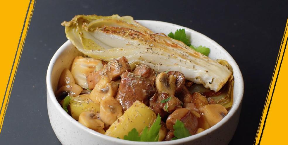 Sauté de porc à la normande