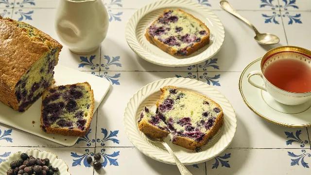 Gâteau au yaourt et aux myrtilles
