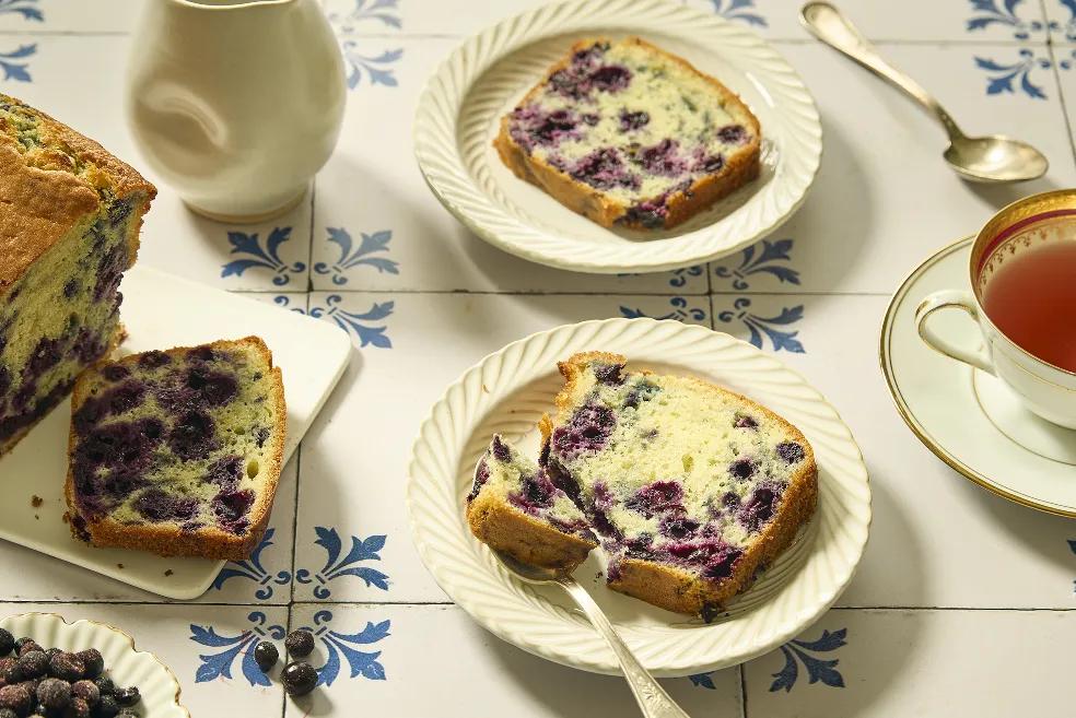 Gâteau au yaourt et aux myrtilles
