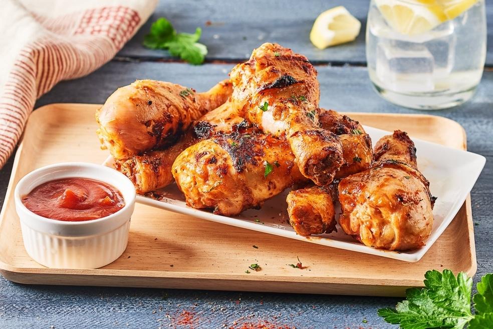 Pilons de poulet piquants