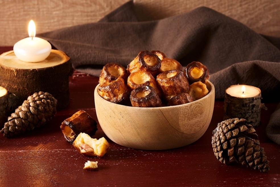 Cannelés aux lardons, Rocamadour et miel