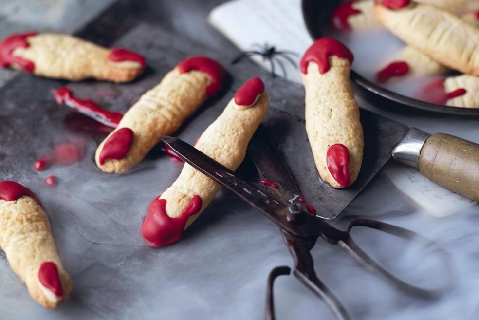 Doigts de sorcière (biscuits aux amandes)