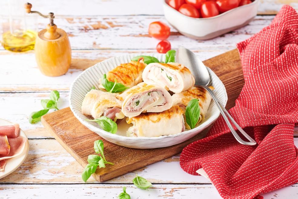 Involtini de poulet au barbecue