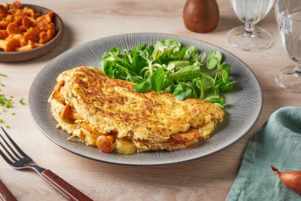 Omelette forestière