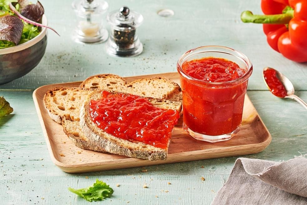 Confiture de poivrons rouges