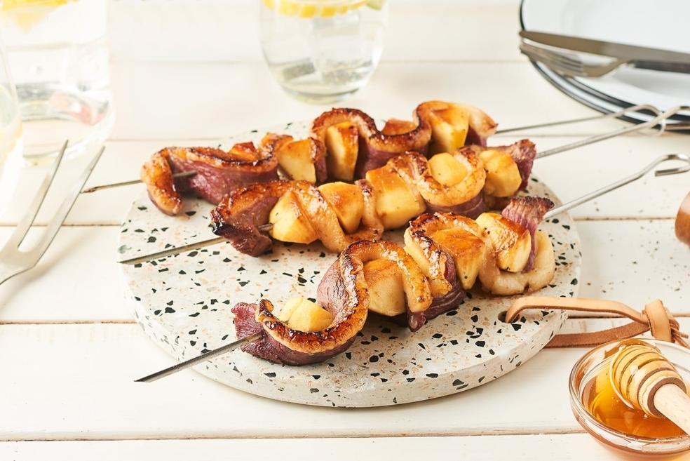 Brochette de magrets de canard