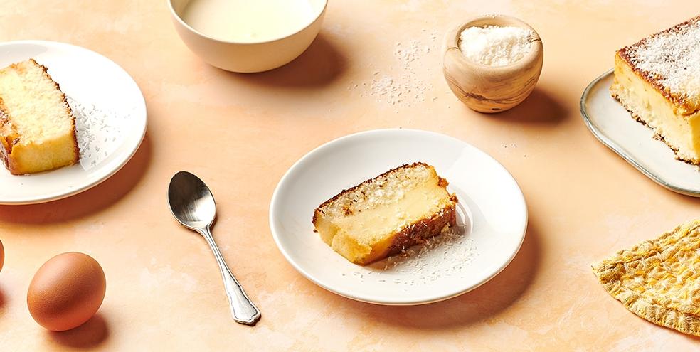 Flan à la noix de coco