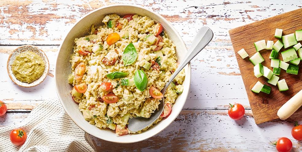 Salade de riz à l'italienne