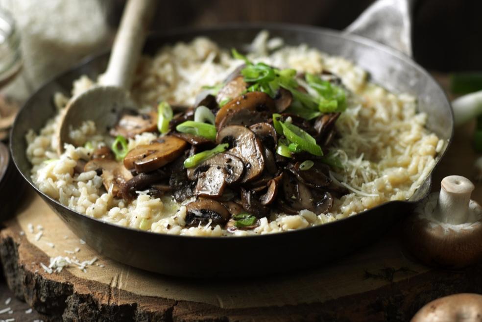 Risotto aux champignons