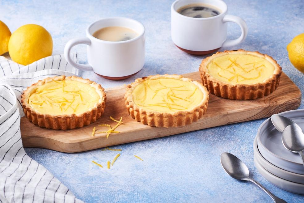 Tartelettes ricotta citron