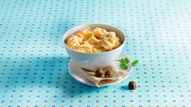 Purée de pommes de terre aux légumes