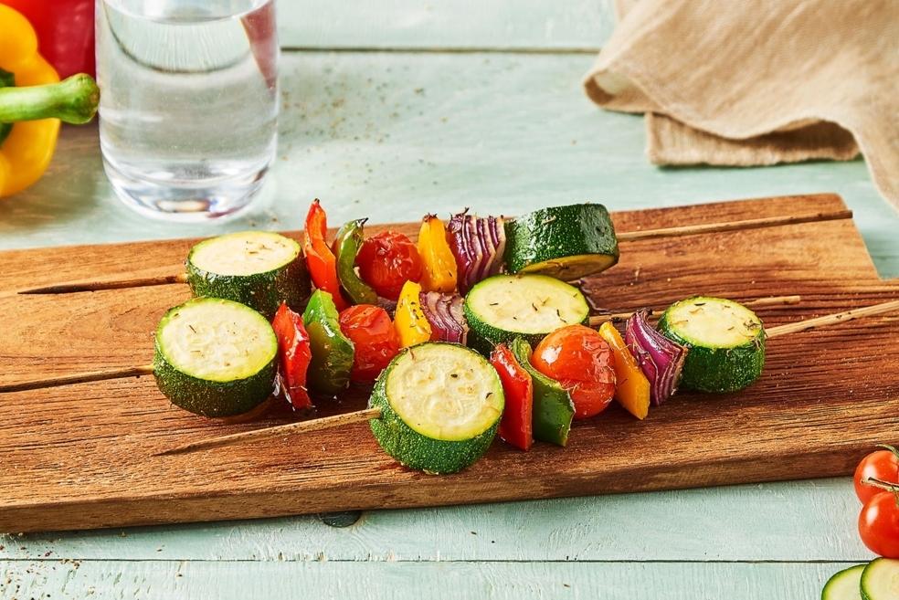 Brochettes végétariennes