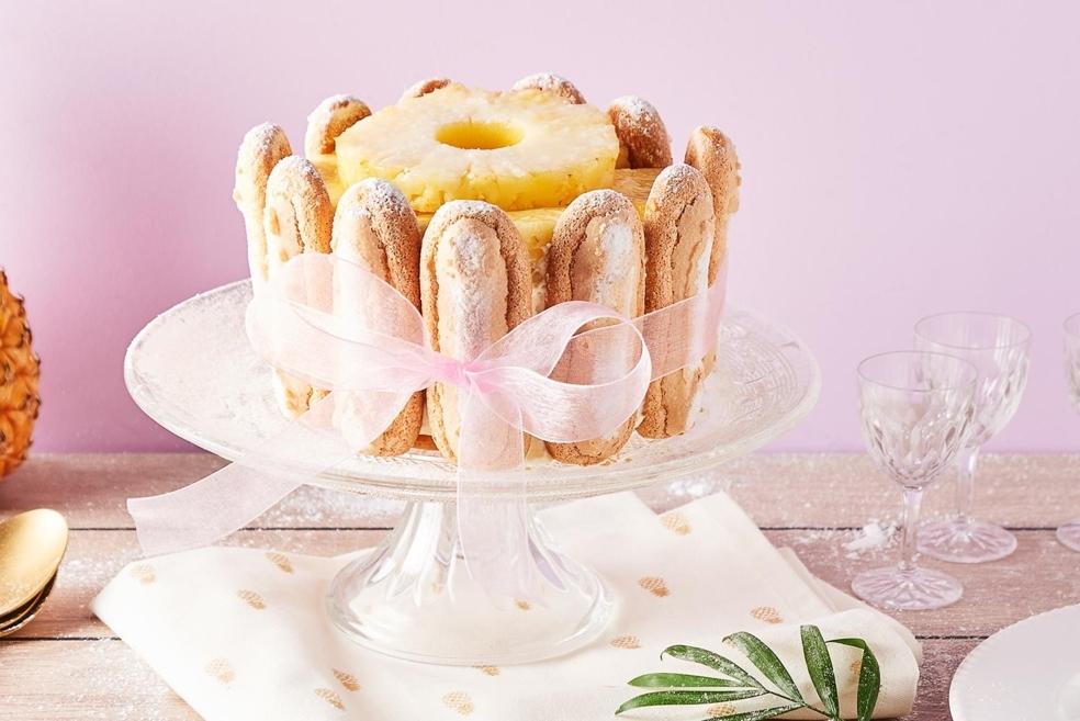 Charlotte à l’ananas