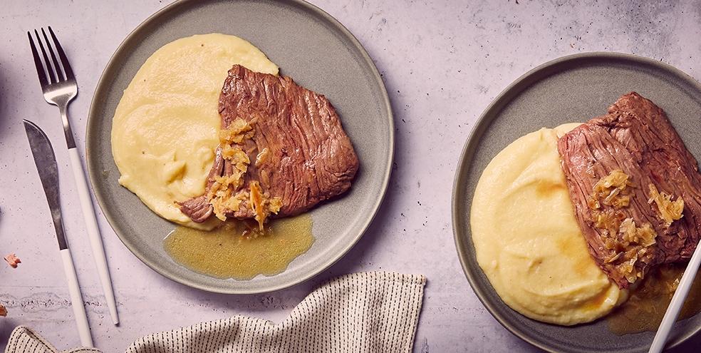 Bavette à l'échalote