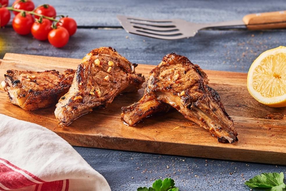 Côtelettes d'agneau pimentées