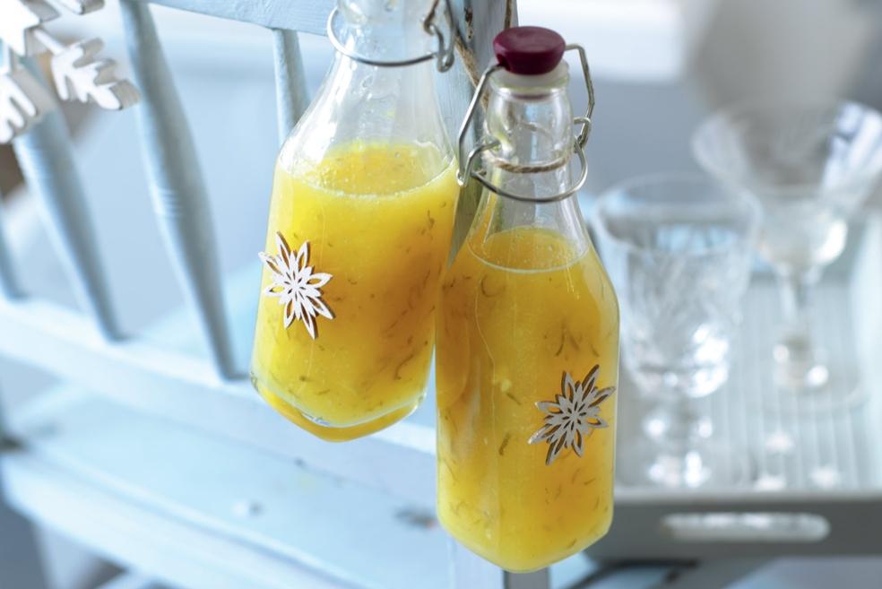 Boisson à la mangue et au citron vert