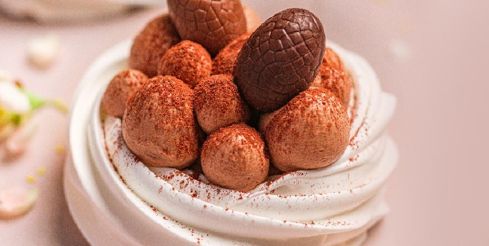 Baby pavlova de Pâques