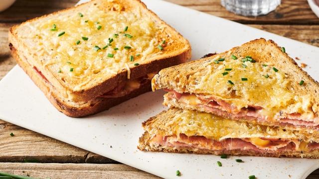 Croque-monsieur bacon