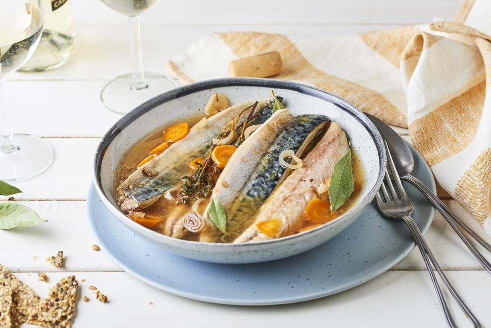 Maquereau en escabèche