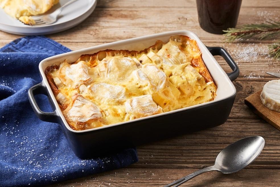 Gratin de panais et cabecou