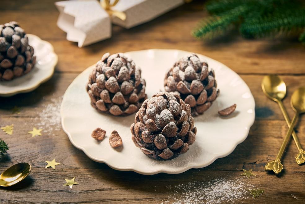 Pommes de pin au chocolat