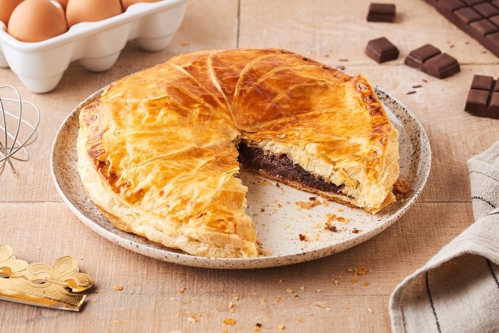 Galette des rois au chocolat