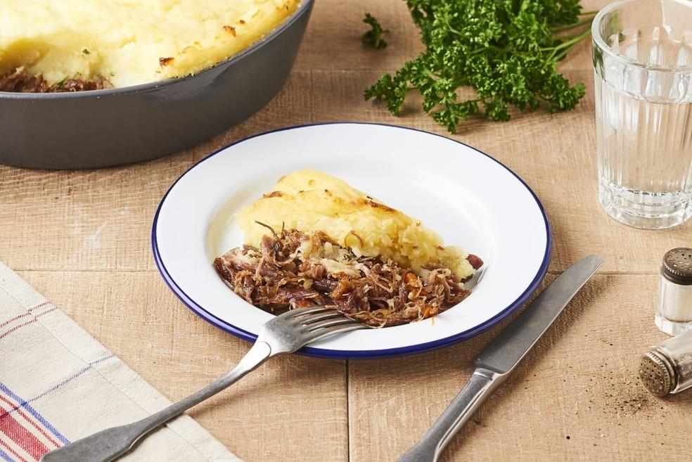 Parmentier de confit de canard