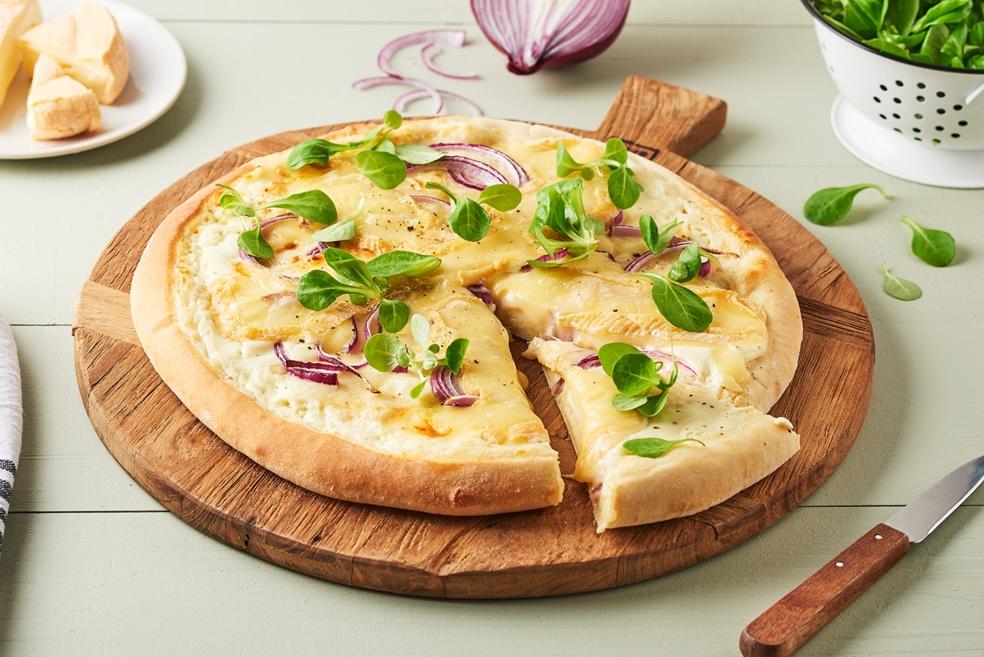 Pizza flambée