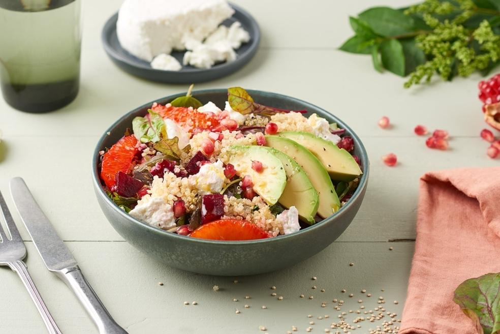 Salade de quinoa à l’orange