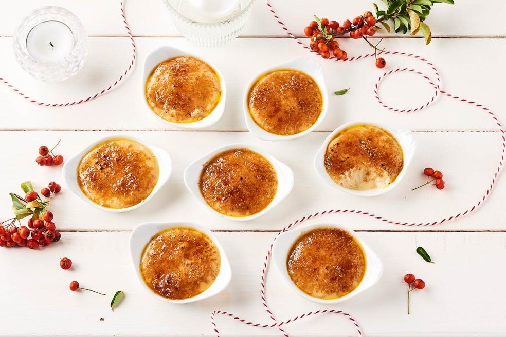 Crème brûlée au foie gras