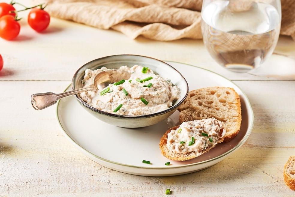 Rillettes de radis noir et fromage frais