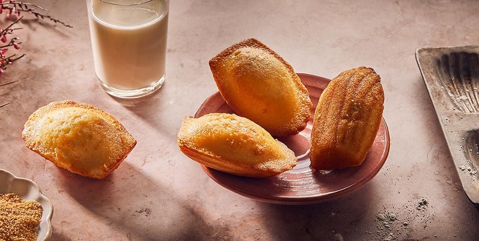 Madeleines à la fleur d'oranger